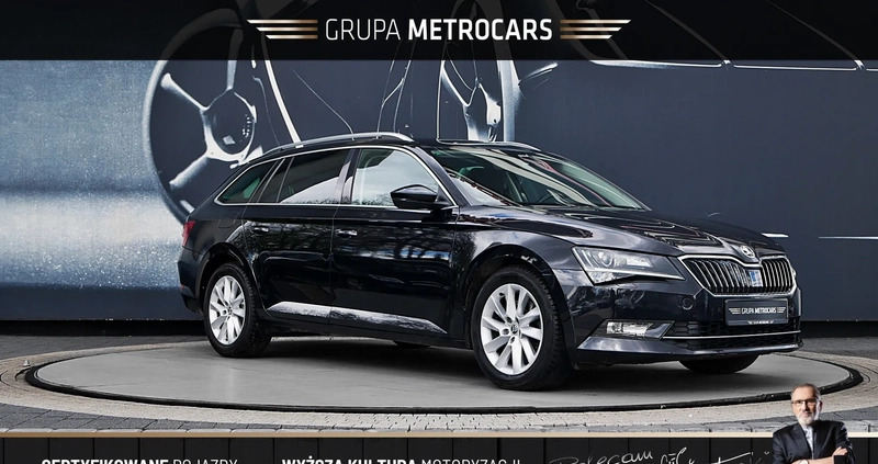Skoda Superb cena 78899 przebieg: 166077, rok produkcji 2019 z Parczew małe 596